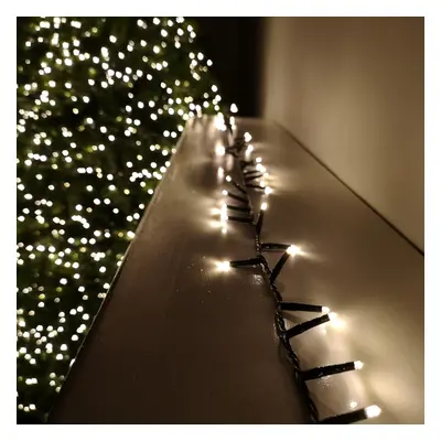 125m Treebrights Christmas Lights with LEDs in Warm White with Timer