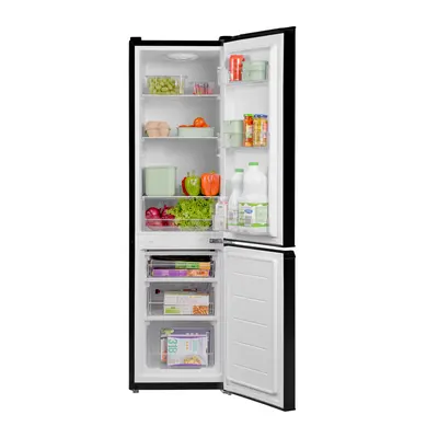 SIA 165L Combi Fridge Freezer Black, E Energy 60/40 Split SFF15144BL/E