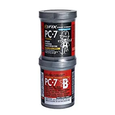 PC Products PC-7 Epoxy Adhesive Paste Two-Part Heavy Duty 1lb in Two