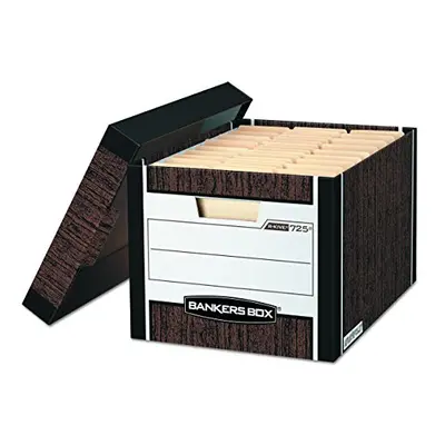 Bankers Box RKIVE HeavyDuty Storage Boxes FastFold LiftOff Lid Letter/Legal Case of (00725)