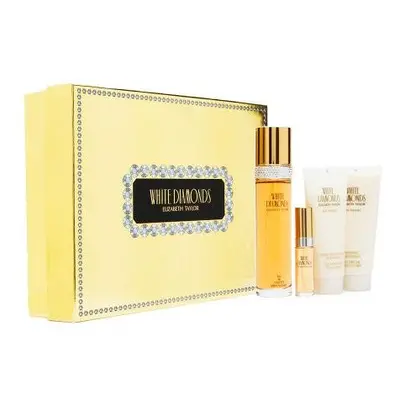 White Diamonds Pcs Set: 3.4 Eau De Toilette Spray + Ml Eau De Toilette Spray + 3.4 Body Lotion +