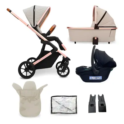 MB500 3-in-1 Travel System - Rose Gold Stone