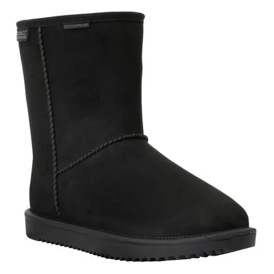 (4 UK, Black) Regatta Womens/Ladies Risely Waterproof Faux Fur Lined Winter Boots