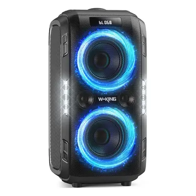 W-KING 250W PEAK Bluetooth Speaker Party Large Loudest Boom box