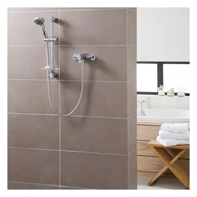 Triton Dene Concentric Mixer Shower Thermostatic Exposed Chrome WRAS UNDETHEXCM