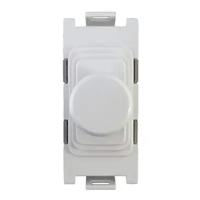 Deta G3526 LED Grid Dimmer Switch Module Multi-Way Watt - White