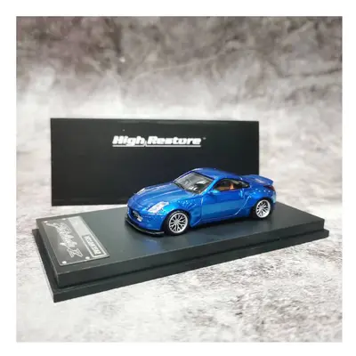 (Metal Blue) High Restore 1:64 Model Car Fairlady Z33 350Z Pandem Rocket Bunny Alloy