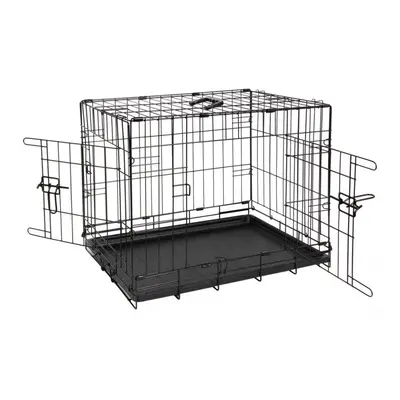 (Size 3, Black) Animal Instincts Comfort Crate Pet Cage