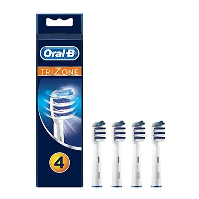 Oral-B Genuine Trizone Replacement Toothbrush Heads, Refills for Electric Toothbrush, Bristle Zo