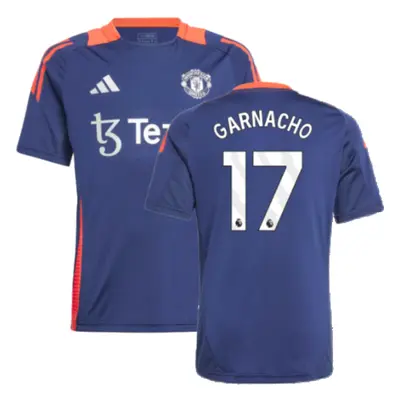 (SB) Man Utd Training Jersey (Night Indigo) - Kids (Garnacho 17)