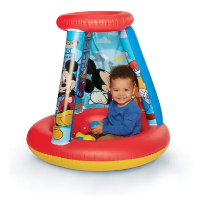 Mickey Mouse Kids Ball Pit Inflatable & Soft-Flex Balls