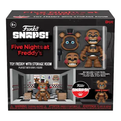 Five Nights at Freddy's Security Room Snap Playset