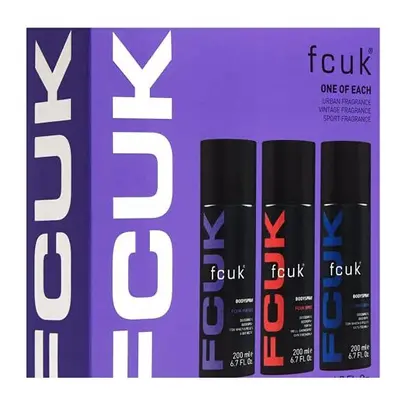 FCUK Bodyspray Trio : Vintage,Sport and Urban