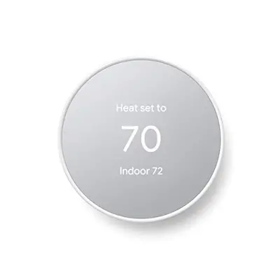 Google Nest Thermostat (Snow, GA01334)