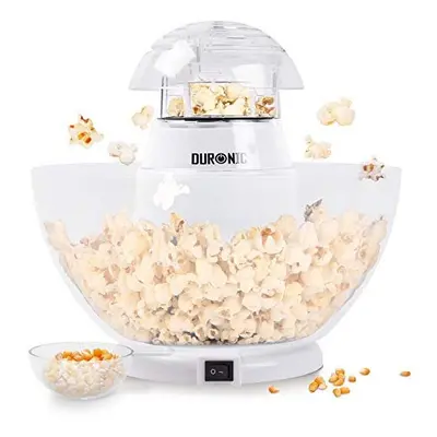 Duronic Popcorn Maker POP50-WE | Hot Air Corn Popper | Make Homemade Healthy Oil-Free Popcorn | 