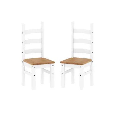 Corona White Dining Chairs