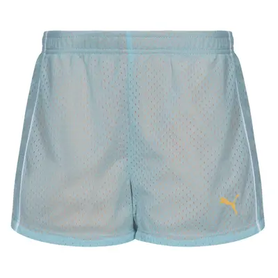 PUMA Little Girls' Active Double Mesh Short Faster Blue