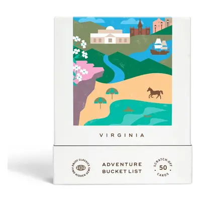 Virginia Adventure Bucket List: Scratch-Off Cards for Outdoor Activities Tourist Attractions and