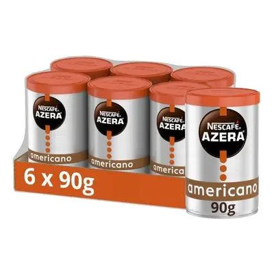 Nescafe Azera Americano Instant Coffee, g (Pack of 6) (Packing may vary)