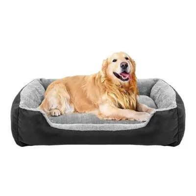 (black, L) Thick Fabric Comfortable Soft Cat Nest Long-lasting Large Space Dog Sleeping Bed Pet