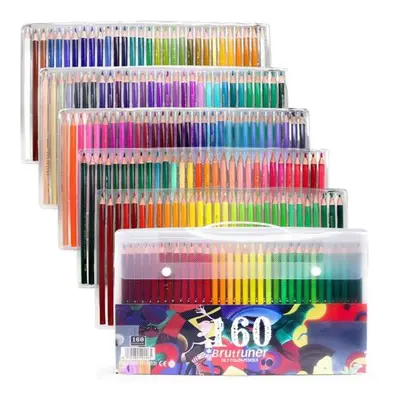 (160 color) 48/72/120/160/180 Colors Oil Pencil Artist Professional Color Pencils Set Sketching 