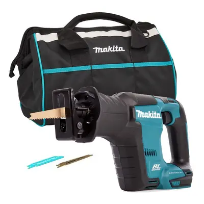 Makita DJR188Z 18v LXT Brushless Compact Reciprocating Saw + Blades + Bag