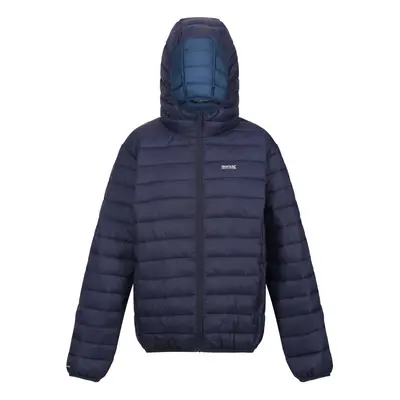 (12 UK, Navy/Sea Haze) Regatta Womens/Ladies Marizion Hooded Padded Jacket