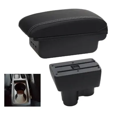 (black,white) For Renault Duster For Dacia Duster Armrest Box Center Console Storage Decoration 