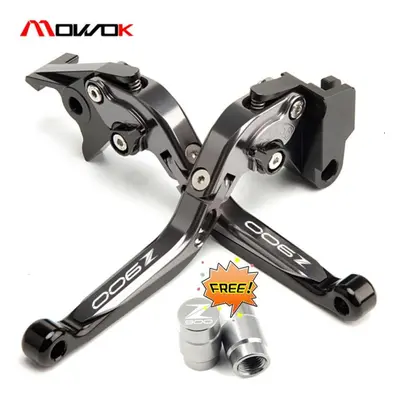 (Grey black) Colors Motorcycle Brake Clutch Levers For Kawasaki Z900 2021 2019 Z Adjustable Fold