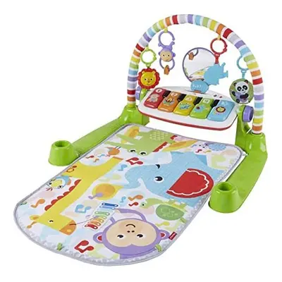 Fisher Price - Deluxe Space Saver Kick & Play Piano Gym Green