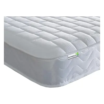 Starlight Beds - 3ft Single Mattress (3ft x 6ft3) (90cmx190cm) Memory Foam Sprung Mattress