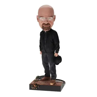 Breaking Bad Walter White Bobblehead, Premium Polyresin Lifelike Figure, Unique Serial Number, E