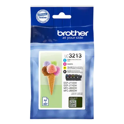 Brother LC-3213VALDR Ink cartridge multi pack, pages, Pack qty