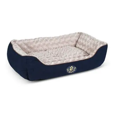 (Large, Blue) Scruffs Wilton Box Bed