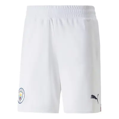 (XXL) Man City Home Shorts (White)