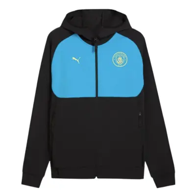 (M) Man City Pumatech Woven Track Jacket (Black)