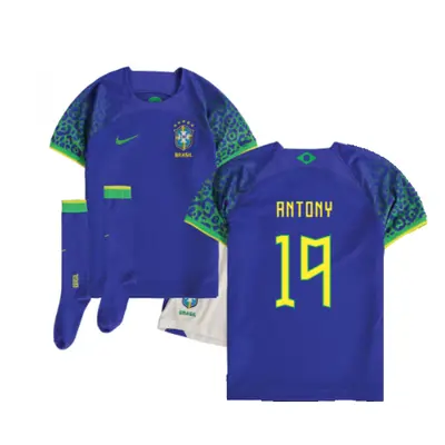 (SB) Brazil Away Little Boys Mini Kit (Antony 19)