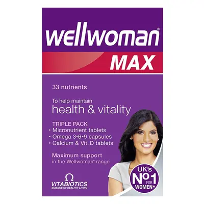 Vitabiotics Wellwoman Max, Capsules