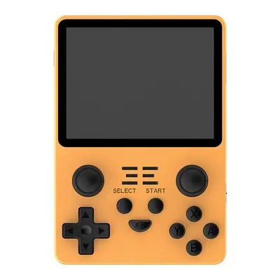 (Orange) 80GB Games Retro Handheld Game Console for NDS MAME MD N64 PS1 FC 3.5 inch IPS HD Scree