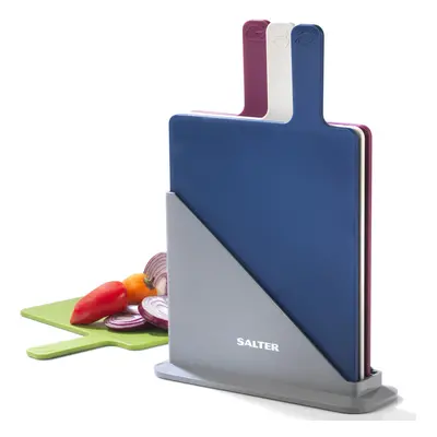 Salter BW04768 Chopping Board Set, Multicolour, Set of