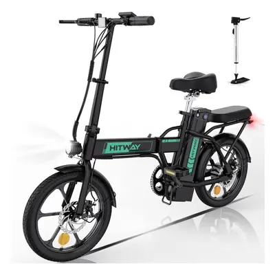 HITWAY BK5 E-Bike E Bike Foldable City Bikes 250W Motor Assist Range