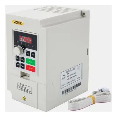 Vevor BPQDXN3KW220VEQ8AV7 Variable Frequency Drive, AC 220V Input 3KW Variable Frequency CNC Dri