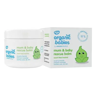 Green People Organic Babies Mum & Baby Rescue Balm - Scent Free (100ml)