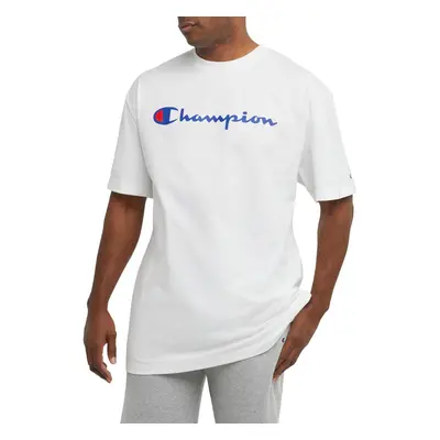 Champion mens Classic T-shirt Classic Script T Shirt White-y06794 Medium US