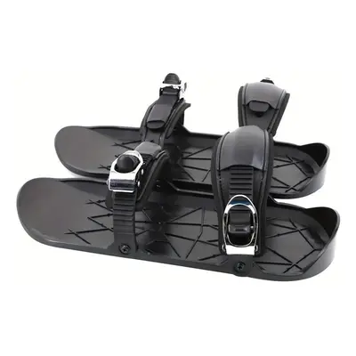 (black) Mini Skiing & Skating Snow Shoes, Adjustable Mini Skiing Sled, Small Snowboard, Sports S