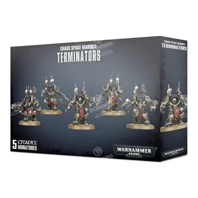 Warhammer 40k Games Workshop Chaos Space Marines Terminators