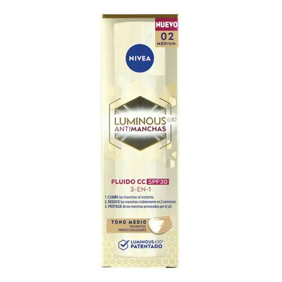 CC Cream Nivea LUMINOUS 630? Medium Spf 40 ml