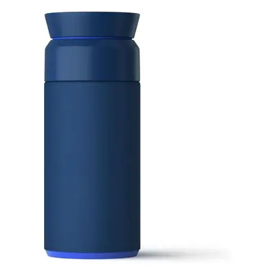 (Ocean Blue) Recycled Stainless Steel Brew Flask - Eco-Friendly & Reusable Bottle - Ocean Blue -