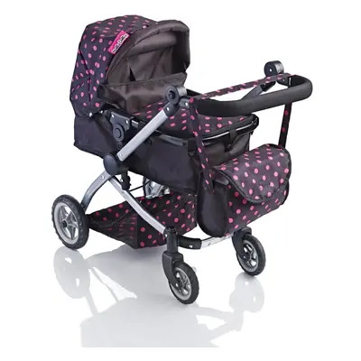 Molly Dolly 9651B Babyboo in Doll Stroller