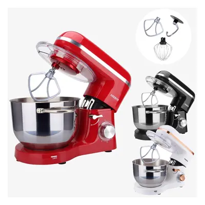 Stand Mixer Food Processer 1500W | Mixer with 6L Stainless Steel Mixing Bowl |Red